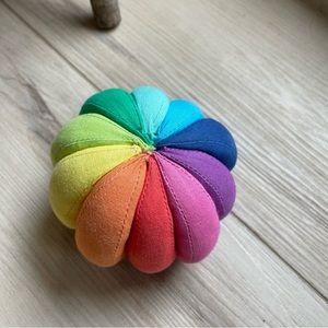 Lovevery organic rainbow ball